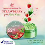 SYB SOOTHING & MOISTURE GEL ALOEVERA PLUS STRAWBERRY - SYBofficial
