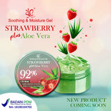 SYB SOOTHING & MOISTURE GEL ALOEVERA PLUS STRAWBERRY - SYBofficial