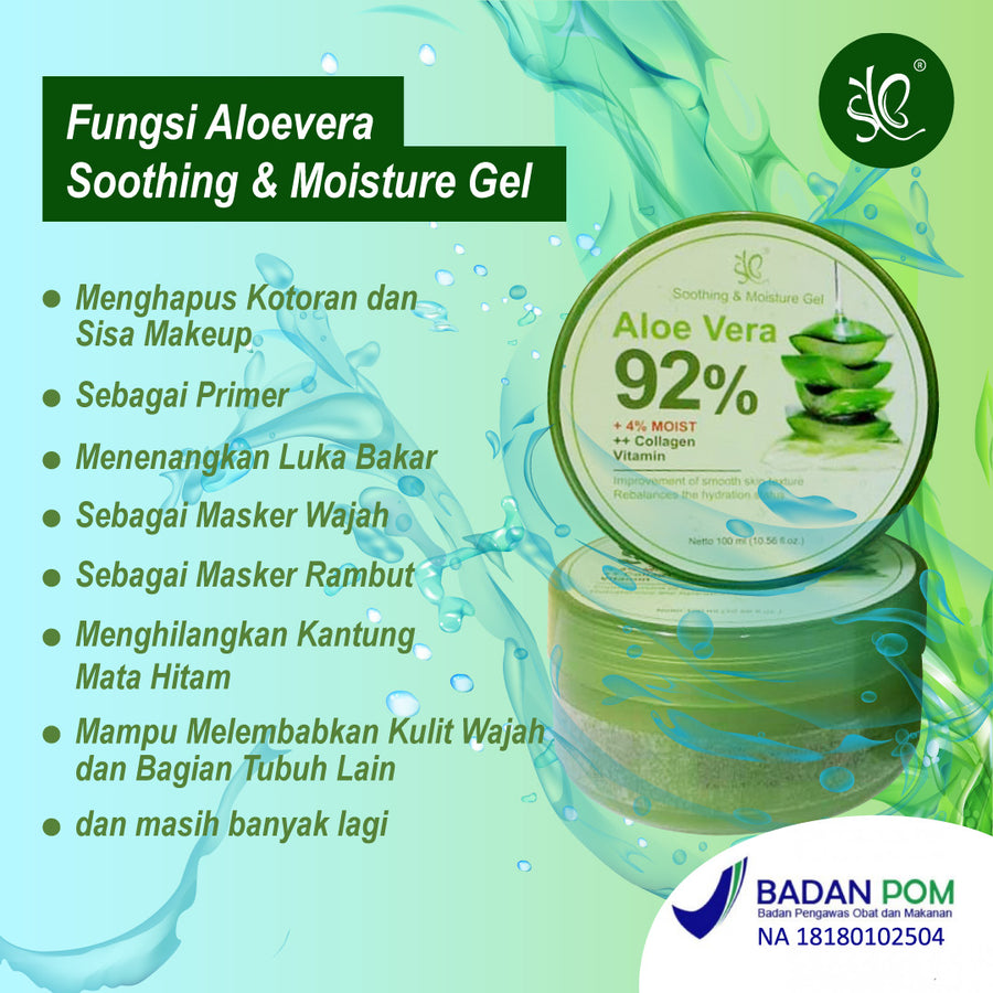 SYB ALOE VERA SOOTHING & MOISTURE GEL - SYBofficial