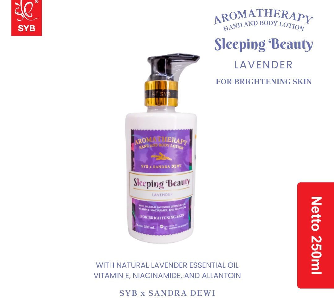 SYB x Sandra Dewi Aromatherapy Hand & Body Lotion Sleeping Beauty - SYBofficial