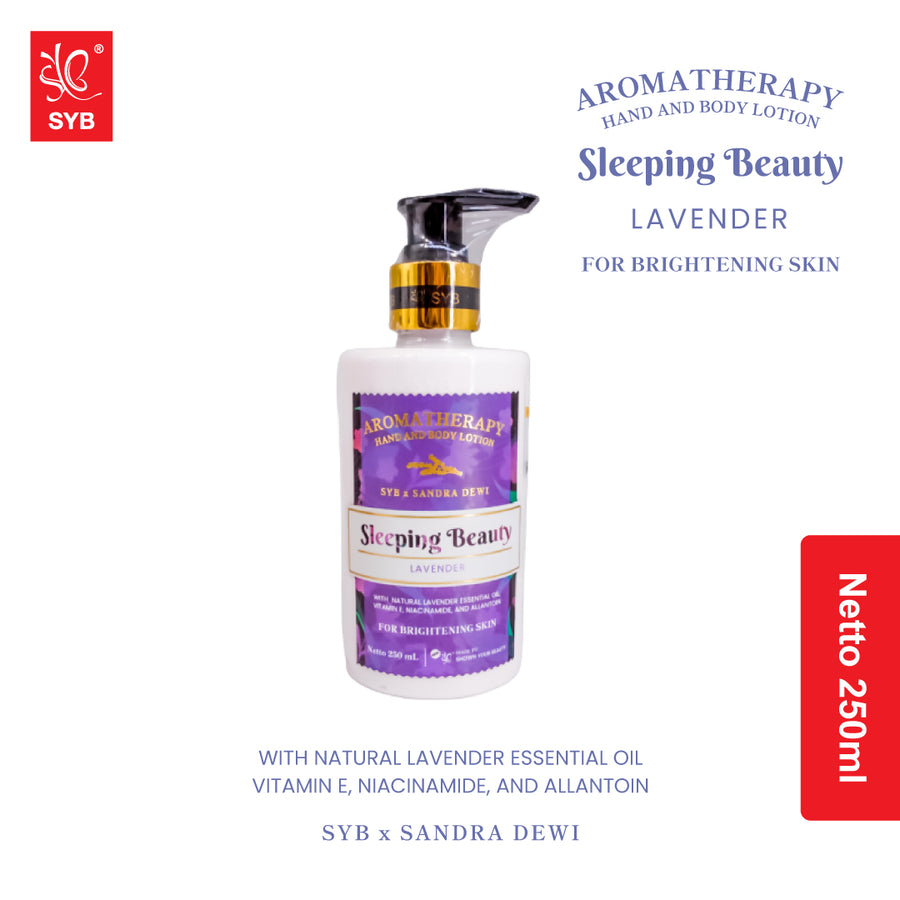 SYB x Sandra Dewi Aromatherapy Hand & Body Lotion Sleeping Beauty - SYBofficial