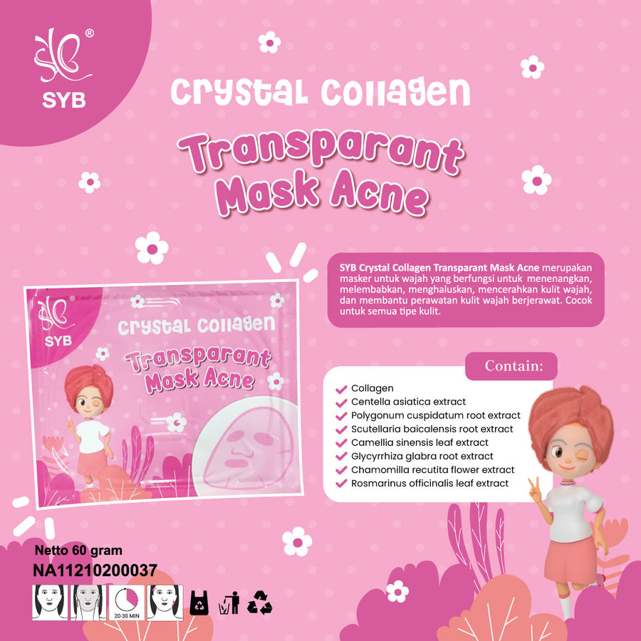 SYB Crystal Collagen Facial Mask - ACNE