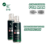 NEW SYB DAILY FACIAL CLEANSER FOR MAN - ACNE - HIJAU