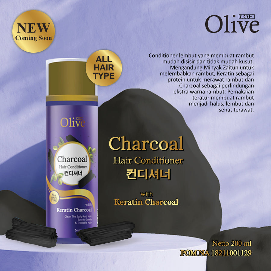 OLIVE CHARCOAL HAIR CARE SERIES - CONDITIONER
