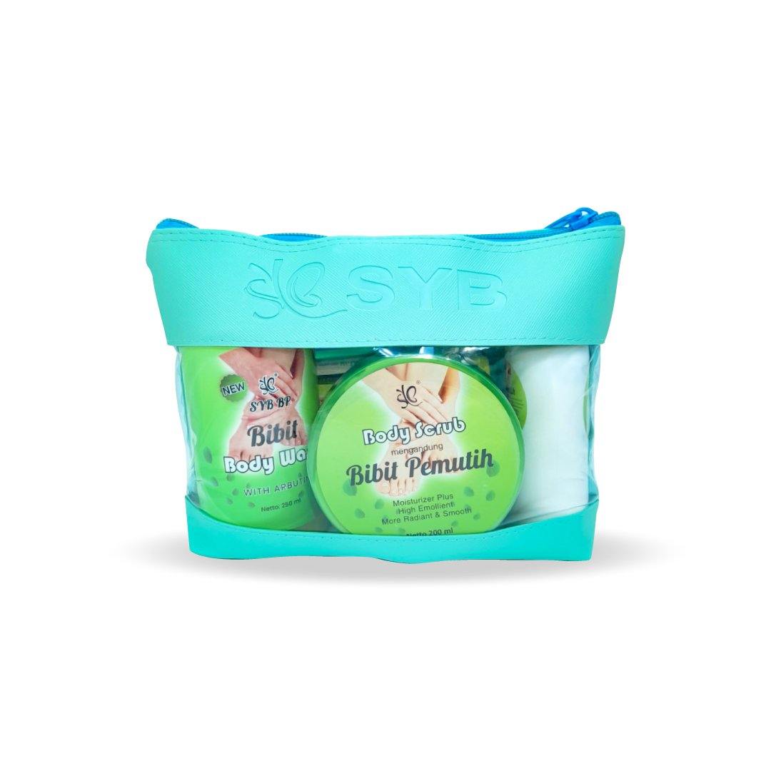 PAKET BIBIT - SABUN,LOTION,BODY SCRUB 200ML,IN-FUSE 2X & BODY WASH 250ML - SYBofficial