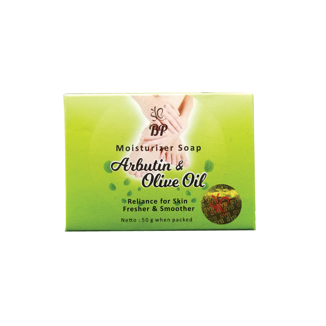 SYB BP MOISTURIZER SOAP ARBUTIN & OLIVE OIL - SYBofficial