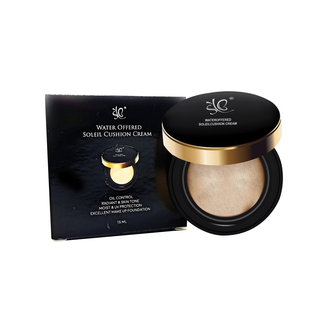 SYB WATER SOLEIL CUSHION CREAM - LIGHT BEIGE (FREE LIPTINT) - SYBofficial