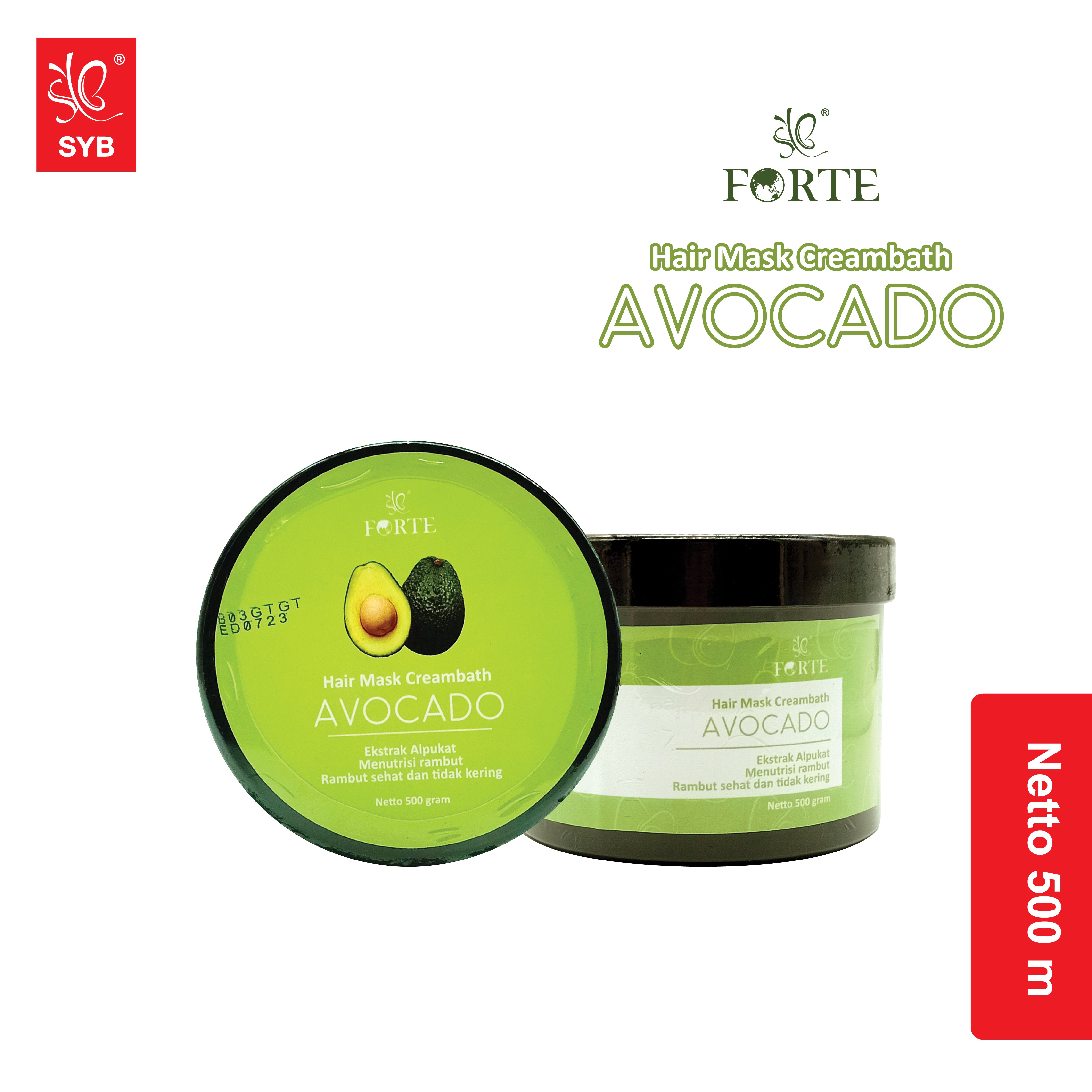 SYB FORTE HAIR MASK CREAMBATH AVOCADO - SYBofficial