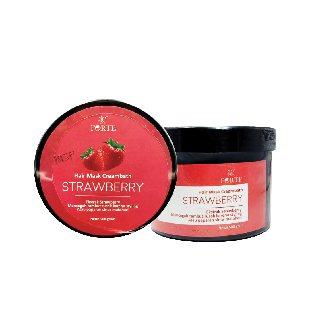 SYB FORTE HAIR MASK CREAMBATH STRAWBERRY - SYBofficial
