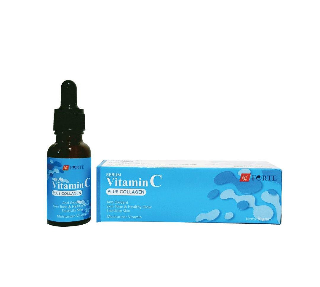 FORTE SERUM VITAMIN C PLUS COLLAGEN BIRU - SYBofficial