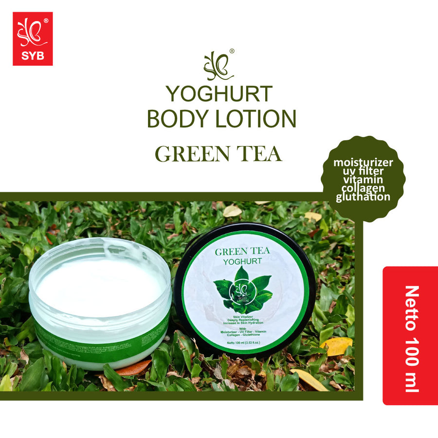 SYB YOGHURT BODY LOTION GREEN TEA - SYBofficial
