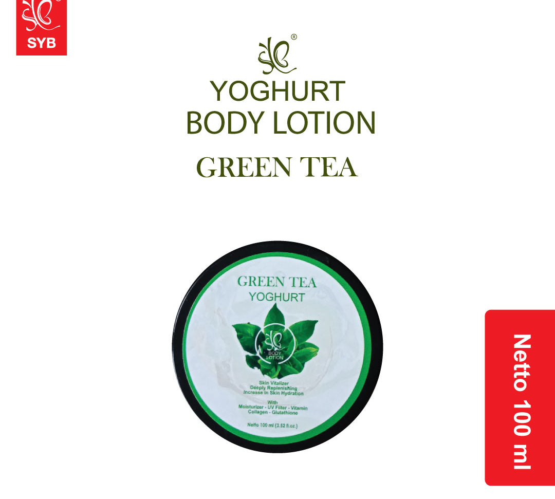 SYB YOGHURT BODY LOTION GREEN TEA - SYBofficial