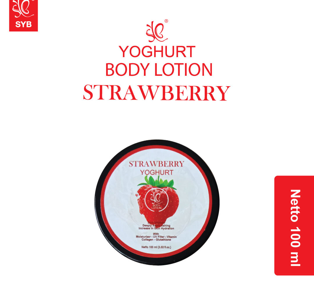 SYB YOGHURT BODY LOTION STRAWBERRY - SYBofficial