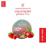 SYB SOOTHING & MOISTURE GEL ALOEVERA PLUS STRAWBERRY - SYBofficial