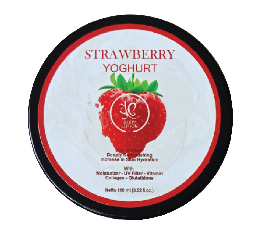 SYB YOGHURT BODY LOTION STRAWBERRY - SYBofficial
