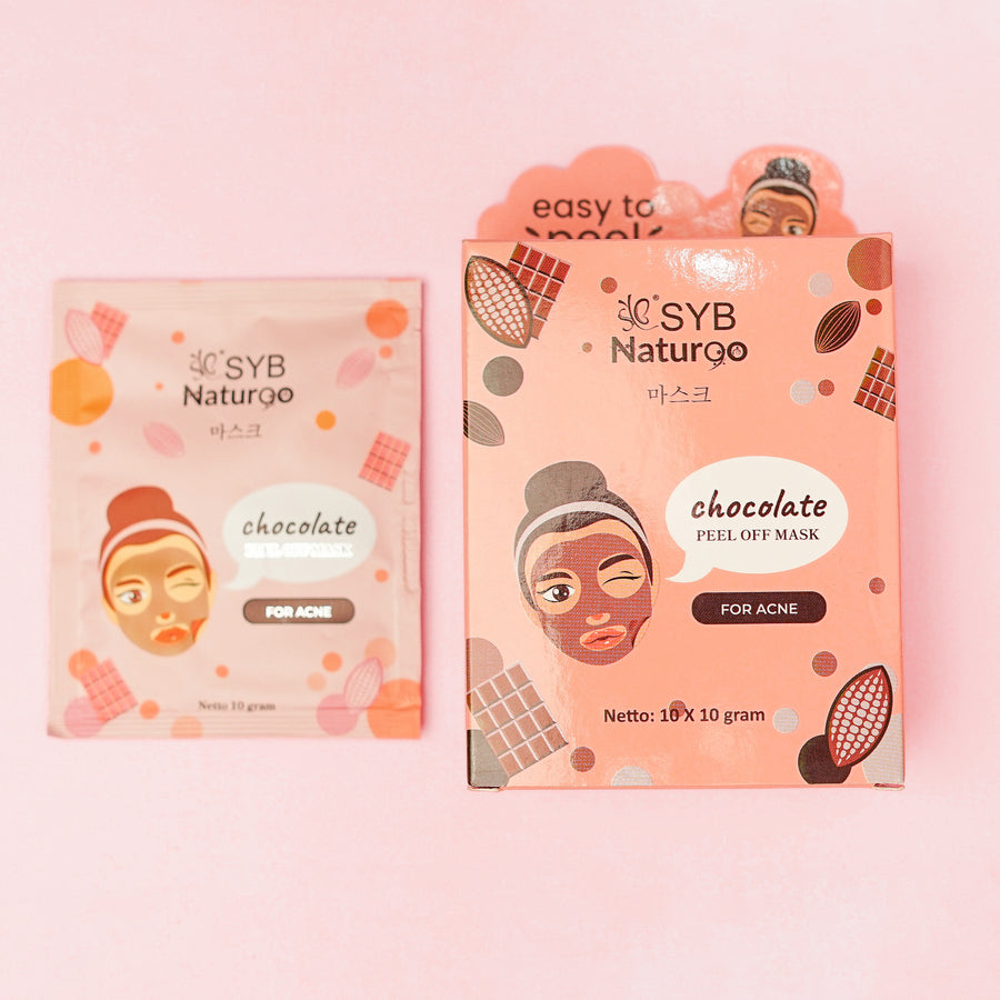 SYB NATUR 90 CHOCOLATE PEEL OFF MASK FOR ACNE - SYBofficial