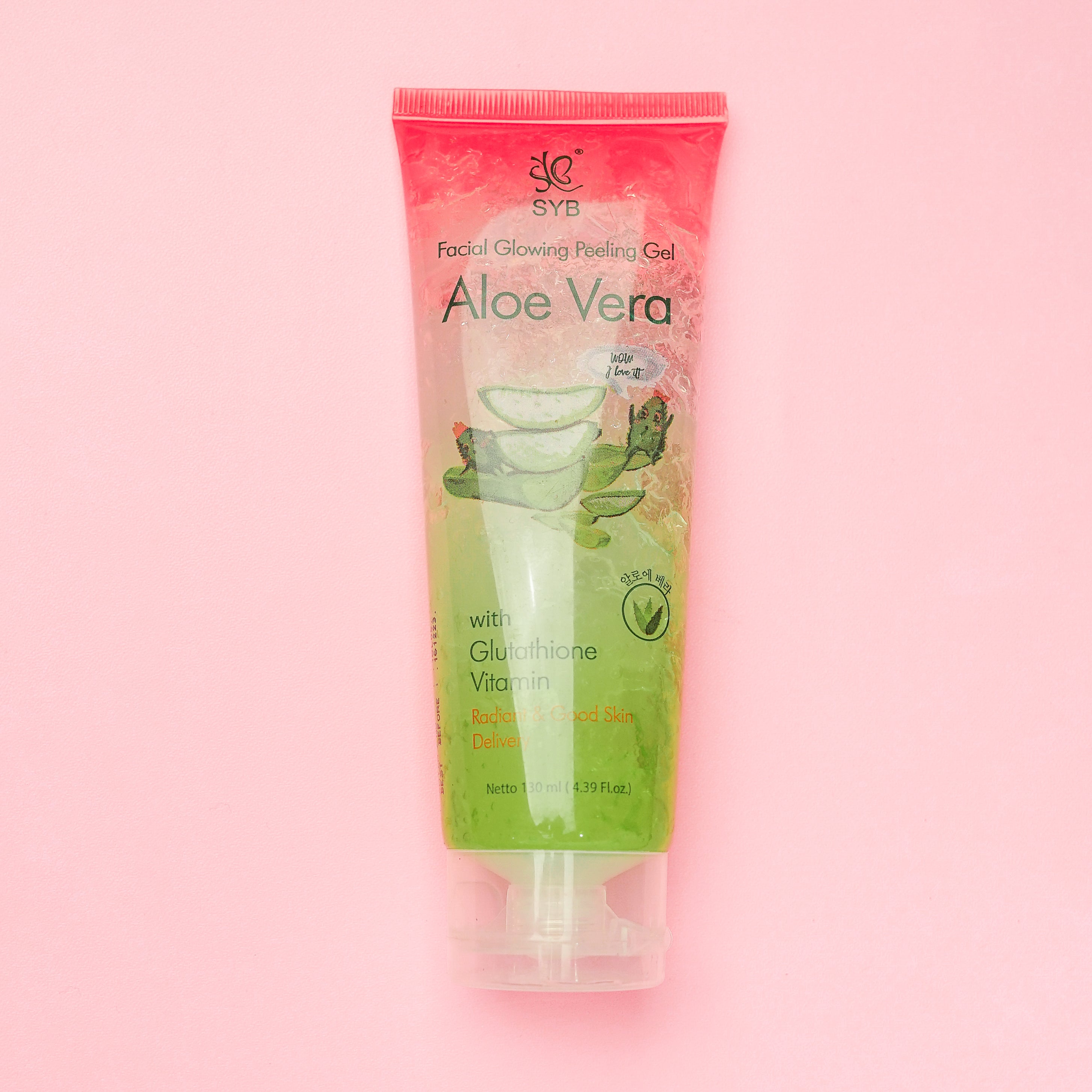 SYB ALOE VERA FACIAL GLOWING PEELING GEL - SYBofficial