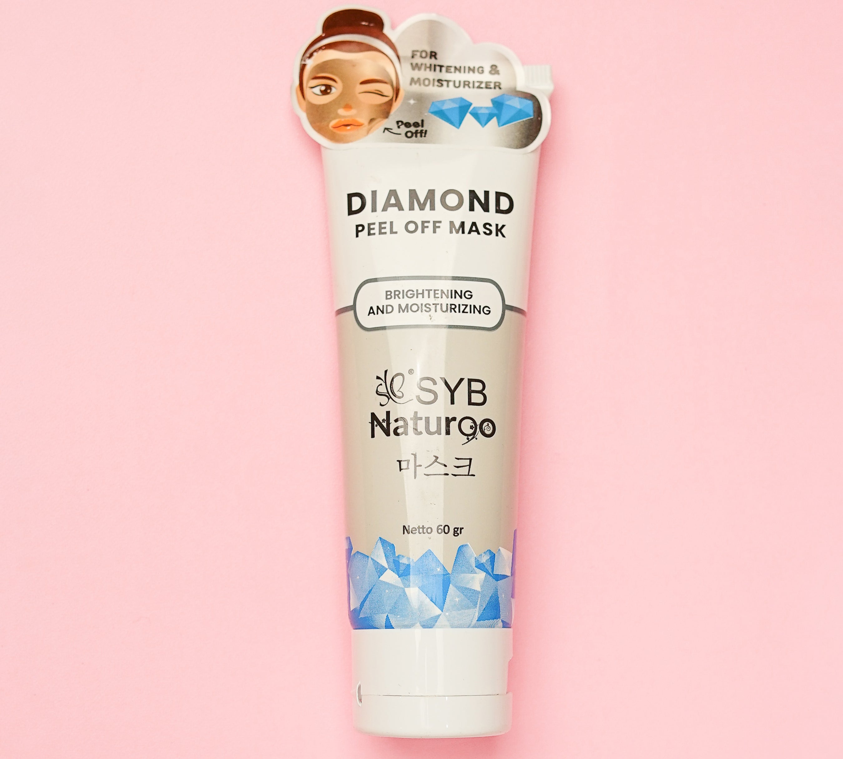 SYB NATURGO Diamond Peel Off Mask Tube - SYBofficial