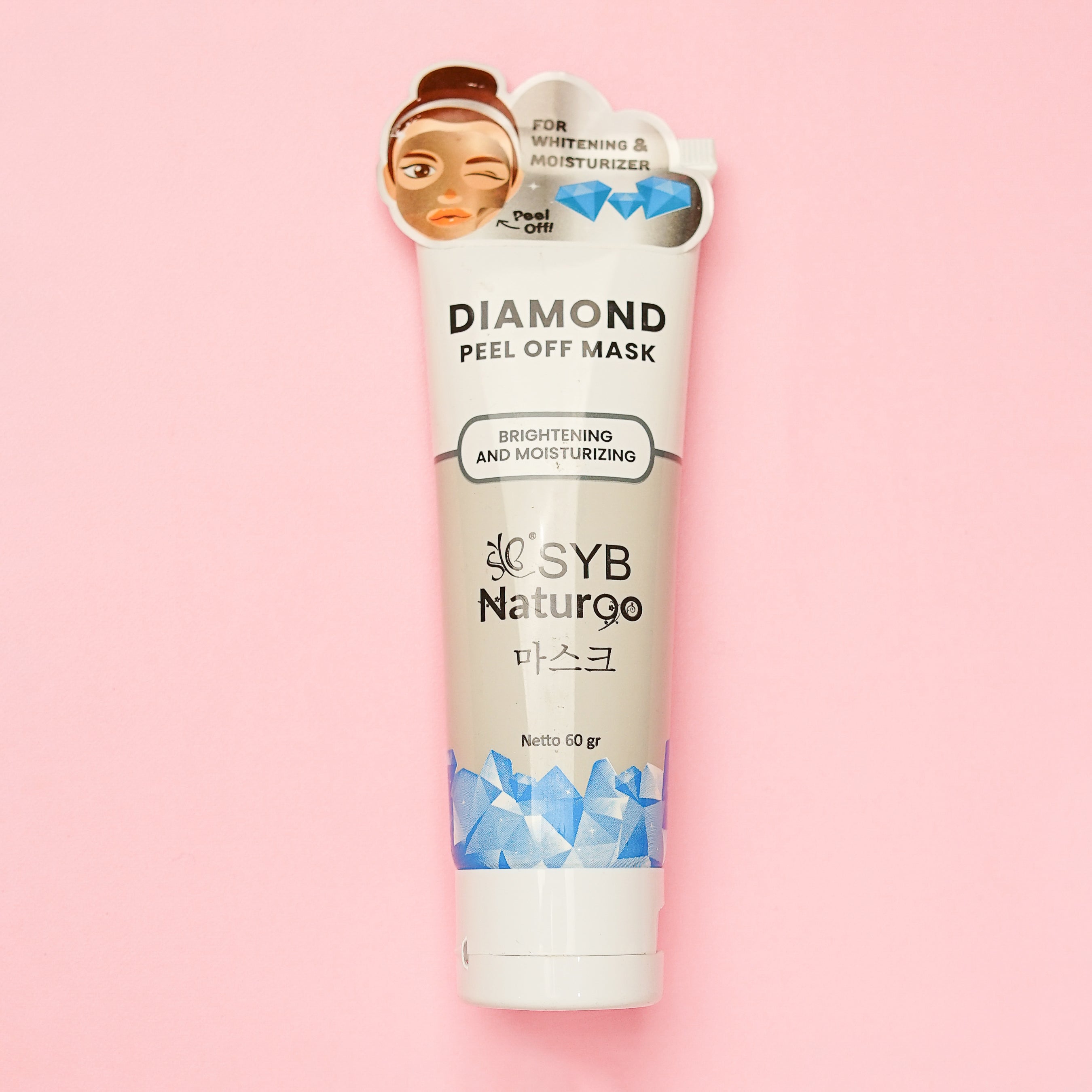 SYB NATURGO Diamond Peel Off Mask Tube - SYBofficial