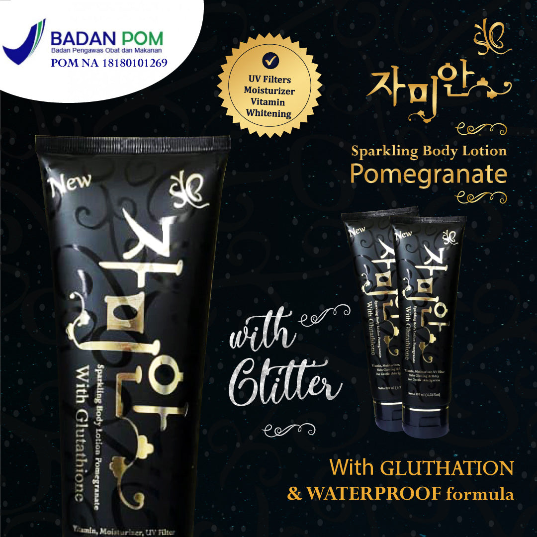 SYB SPARKLING BODY LOTION POMEGRANATE - SYBofficial