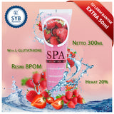 SYB BODY SPA EXFOLIATING GEL - STRAWBERRY - SYBofficial